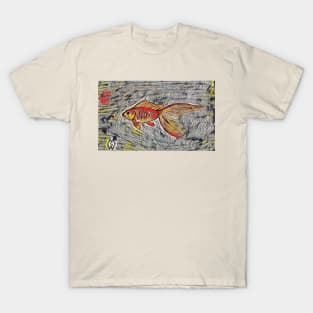 Fancy Goldfish in Radiant Waters T-Shirt